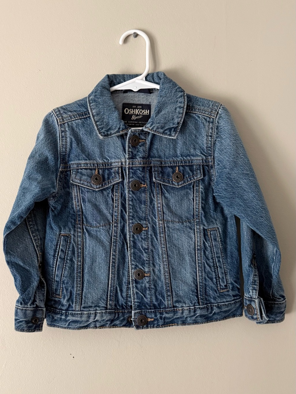 OshKosh B'gosh Vintage-Look Blue Denim Jacket for Kids